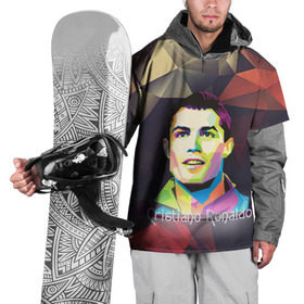 Накидка на куртку 3D с принтом Cristiano Ronaldo , 100% полиэстер |  | 