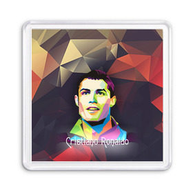 Магнит 55*55 с принтом Cristiano Ronaldo , Пластик | Размер: 65*65 мм; Размер печати: 55*55 мм | 