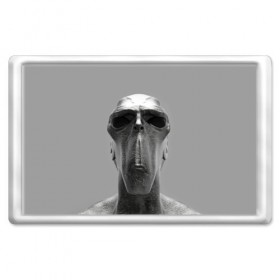 Магнит 45*70 с принтом Гуманоид , Пластик | Размер: 78*52 мм; Размер печати: 70*45 | head | humanoid | sculpture | голова | идол | инопланетянин | истукан | космос | скульптура | статуя