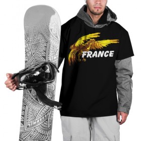 Накидка на куртку 3D с принтом Франция , 100% полиэстер |  | Тематика изображения на принте: 