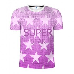 Мужская футболка 3D спортивная с принтом I am Super Star , 100% полиэстер с улучшенными характеристиками | приталенный силуэт, круглая горловина, широкие плечи, сужается к линии бедра | star | stars | super | super star | звезда | звезды | знаменитости | знаменитость | лучший | супер | суперзвезда
