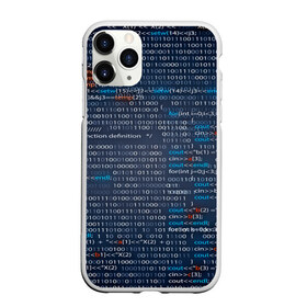 Чехол для iPhone 11 Pro матовый с принтом Информатика , Силикон |  | computer code | technology | код | компьютеры