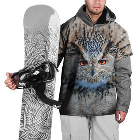Накидка на куртку 3D с принтом Сова , 100% полиэстер |  | глаза | клюв | когти | крылья | лес | летать | мудрая | мудрость | неясыть | ночная | ночь | охота | перья | полярная | почтовая | птица | серая | сова | совенок | сон | сыч | умная | филин | хищник