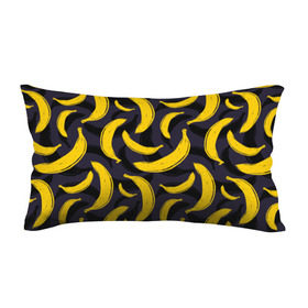 Подушка 3D антистресс с принтом Бананы , наволочка — 100% полиэстер, наполнитель — вспененный полистирол | состоит из подушки и наволочки на молнии | bananas | food. vegan | fruit | yellow | бананы | веган | еда | желтый | фрукты