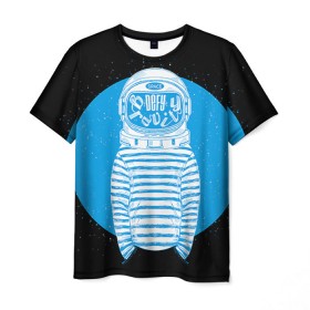 Мужская футболка 3D с принтом Defy gravity , 100% полиэфир | прямой крой, круглый вырез горловины, длина до линии бедер | день космонавтики | звезда | звезды | космонавт | космонавты | космос | планета | планеты | ракета | ракеты