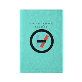 Обложка для паспорта матовая кожа с принтом Blurryface , натуральная матовая кожа | размер 19,3 х 13,7 см; прозрачные пластиковые крепления | Тематика изображения на принте: 21 pilots | twenty one pilots