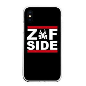Чехол для iPhone XS Max матовый с принтом Z Side , Силикон | Область печати: задняя сторона чехла, без боковых панелей | die antwoord | ninja | yolandi