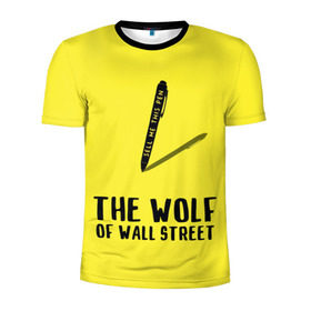 Мужская футболка 3D спортивная с принтом Волк с Уолл Стрит , 100% полиэстер с улучшенными характеристиками | приталенный силуэт, круглая горловина, широкие плечи, сужается к линии бедра | the wolf of wall street | волк с уолл стрит | леонардо дикаприо | мартин скорсезе | продай мне эту ручку