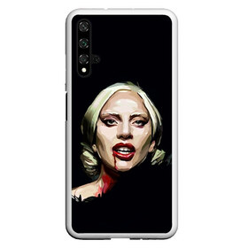 Чехол для Honor 20 с принтом Леди Гага , Силикон | Область печати: задняя сторона чехла, без боковых панелей | lady gaga | леди гага