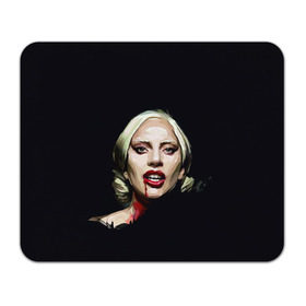 Коврик прямоугольный с принтом Леди Гага , натуральный каучук | размер 230 х 185 мм; запечатка лицевой стороны | Тематика изображения на принте: lady gaga | леди гага