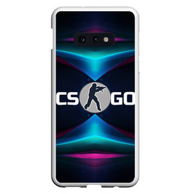 Чехол для Samsung S10E с принтом CS GO абстракция , Силикон | Область печати: задняя сторона чехла, без боковых панелей | cs go | абстракция | бирюзовые | войнушка | геометрия | игра | контер страйк | контра | красные | линии | логотип | надпись | онлайн | розовые | стрелялка | террористы | углы | узор | шутер