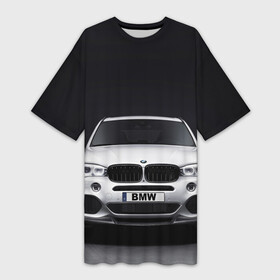 Платье-футболка 3D с принтом BMW X5 ,  |  | bmw | x3 x4 x5 x6 x7 x8 | авто | автомобиль | блатная | бмв | бумер | бэха | иномарка | концерн | красивая | крутая | марка немецкая | машина | пацанский таз | прикольная | тачила | тачка
