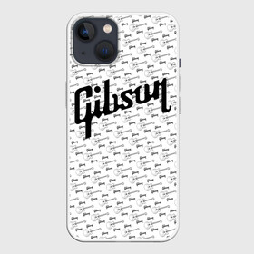 Чехол для iPhone 13 с принтом Gibson ,  |  | fender | gibson | guitar | ibanez | music | rock | гитара | музыка | рок