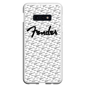 Чехол для Samsung S10E с принтом Fender , Силикон | Область печати: задняя сторона чехла, без боковых панелей | fender | gibson | guitar | ibanez | music | rock | гитара | музыка | рок