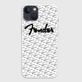 Чехол для iPhone 13 с принтом Fender ,  |  | fender | gibson | guitar | ibanez | music | rock | гитара | музыка | рок