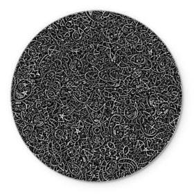 Коврик круглый с принтом Die Antwoord. Рисунки , резина и полиэстер | круглая форма, изображение наносится на всю лицевую часть | dia | ninja | rap | rave | yolandi | zef | африка | графити | чаппи | юар