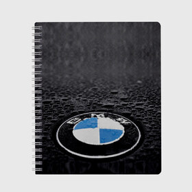Тетрадь с принтом BMW , 100% бумага | 48 листов, плотность листов — 60 г/м2, плотность картонной обложки — 250 г/м2. Листы скреплены сбоку удобной пружинной спиралью. Уголки страниц и обложки скругленные. Цвет линий — светло-серый
 | Тематика изображения на принте: bmw | x3 x4 x5 x6 x7 x8 | авто | автомобиль | блатная | бмв | бумер | бэха | иномарка | концерн | красивая | крутая | марка немецкая | машина | пацанский таз | прикольная | тачила | тачка