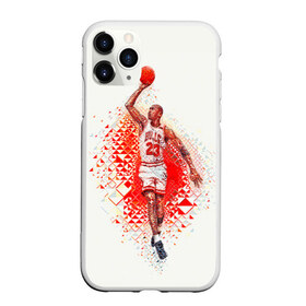 Чехол для iPhone 11 Pro матовый с принтом Michael Jordan , Силикон |  | bulls | chicago | chicago bulls | michael jordan | nba | sport | арт | баскетбол | другие | знаменитость | игра | легенда | майкл джордан | прикольные | спорт | цветные | чикаго буллз | яркие