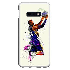 Чехол для Samsung S10E с принтом Kobe Bryant , Силикон | Область печати: задняя сторона чехла, без боковых панелей | basketball | kobe bryant | lakers | los angeles | nba | арт | баскетбол | другие | картинка | кобе брайант | коби брайант | краски | лейкерс | лос анджелес | нба | прикольные | рисунок | спорт | цветные | яркие