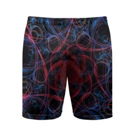 Мужские шорты 3D спортивные с принтом Оптические линии ,  |  | 3d | абстракция | другие | краска | линии | оптические | полосы | прикольные | разводы | узоры | фрактал | цветные | яркие