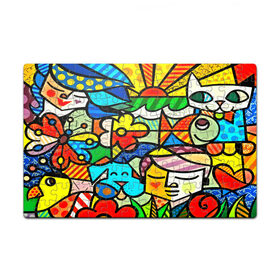 Пазл магнитный 126 элементов с принтом Картинка-мозаика , полимерный материал с магнитным слоем | 126 деталей, размер изделия —  180*270 мм | 3d | другие | животные | кот | мозаика | насекомые | прикольные | птицы | собака | солнце | текстуры | узор | цветные | цветы | яркие