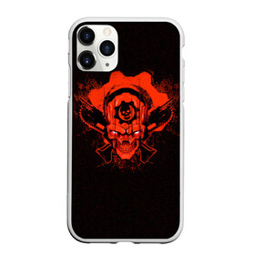 Чехол для iPhone 11 Pro матовый с принтом Gears of War , Силикон |  | Тематика изображения на принте: gears | skull | war | маркус | феникс | череп