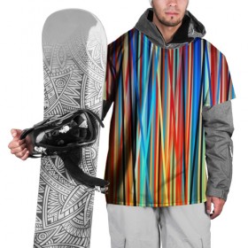Накидка на куртку 3D с принтом Colored stripes , 100% полиэстер |  | 3d | colored stripes | абстракция | другие | картинка | краски | линии | отблеск | полосы | прикольные | радуга | свет | цветные | яркие