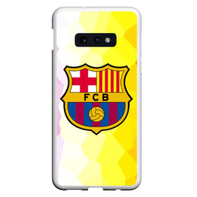 Чехол для Samsung S10E с принтом FCB , Силикон | Область печати: задняя сторона чехла, без боковых панелей | fc barcelona | fcb | барса | барселона | болельщики | фанаты | футбол | футбольный клуб