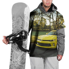 Накидка на куртку 3D с принтом Chevrolet Camaro , 100% полиэстер |  | chevrolet | авто | автомобиль | блатная | иномарка | красивая | крутая | логотип | марка | марка красивая | машина | пацанский таз | прикольная | седан | сша | тачила | тачка | шевроле | эмблема