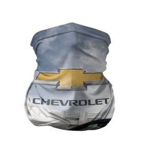 Бандана-труба 3D с принтом Желтый Chevrolet , 100% полиэстер, ткань с особыми свойствами — Activecool | плотность 150‒180 г/м2; хорошо тянется, но сохраняет форму | 
