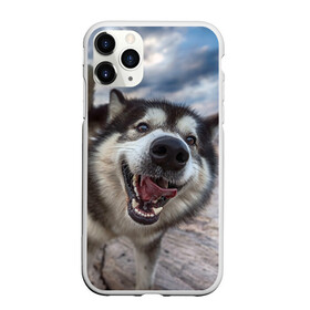 Чехол для iPhone 11 Pro матовый с принтом Smile , Силикон |  | dog | лабрадор | мопс | пес | собака | такса | хаски | щеночек