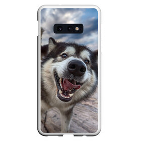 Чехол для Samsung S10E с принтом Smile , Силикон | Область печати: задняя сторона чехла, без боковых панелей | dog | лабрадор | мопс | пес | собака | такса | хаски | щеночек