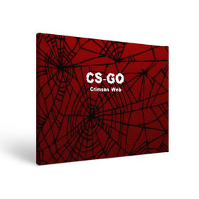 Холст прямоугольный с принтом CS:GO Crimson Web , 100% ПВХ |  | Тематика изображения на принте: 3d | awp | counter strike | crimson web | game | skin | авп | игры | линии | прикольные | скин | текстуры