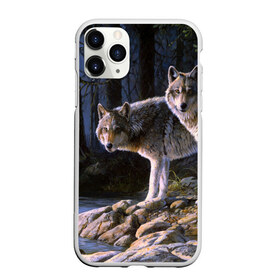 Чехол для iPhone 11 Pro матовый с принтом Волки картина маслом , Силикон |  | аука | бирюк | волк | волчара | волчица | волчок | глаза | животное | животные | зверь | зеленые | койот | лес | млекопитающее | природа | санитар леса | серый | уши | фауна | хищник | черный | шакал