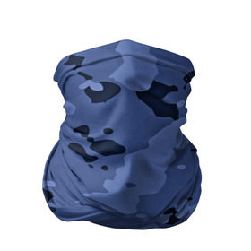 Бандана-труба 3D с принтом Камуфляж ночь! , 100% полиэстер, ткань с особыми свойствами — Activecool | плотность 150‒180 г/м2; хорошо тянется, но сохраняет форму | армейский | синий | темный