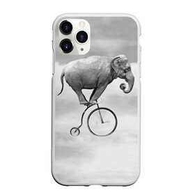 Чехол для iPhone 11 Pro матовый с принтом Hipster Bike , Силикон |  | elephant | hipster | индия | йога | слон | хипстер