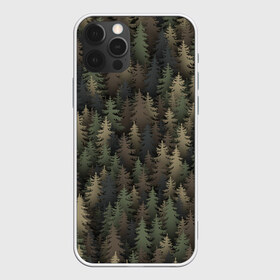 Чехол для iPhone 12 Pro Max с принтом Лесной камуфляж , Силикон |  | Тематика изображения на принте: ёлка | ель | ельник | лес | милитари | охота | природа | хаки