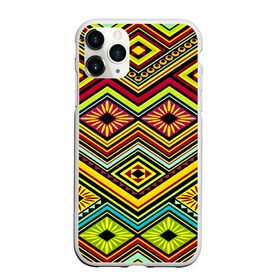 Чехол для iPhone 11 Pro Max матовый с принтом Мексиканский узор , Силикон |  | abstract | decorative | drawing | fabric | fashion | geometric | traditional | tribal seamless patterns and ethnic ornaments | народный | узор | этнический