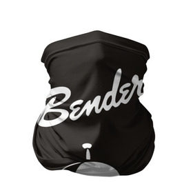 Бандана-труба 3D с принтом Бендер , 100% полиэстер, ткань с особыми свойствами — Activecool | плотность 150‒180 г/м2; хорошо тянется, но сохраняет форму | bender | futurama | бендер | футурама