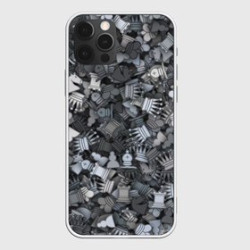 Чехол для iPhone 12 Pro Max с принтом Шахмотный камуфляж , Силикон |  | игры | конь | королева | король | ладья пешка | милитари | настолки | настольные | слон | ферзь | фигуры | шахматы