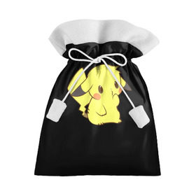 Подарочный 3D мешок с принтом Пика , 100% полиэстер | Размер: 29*39 см | pikachu | pokemon | пикачу | покемон | сквиртл