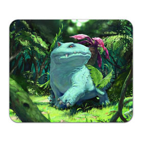 Коврик прямоугольный с принтом Венузавр , натуральный каучук | размер 230 х 185 мм; запечатка лицевой стороны | Тематика изображения на принте: pokemon | бульбазавр | венузавр | ивизавр | покемон