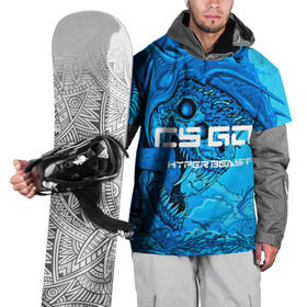 Накидка на куртку 3D с принтом CS GO:Hyper beast(cold style) , 100% полиэстер |  | Тематика изображения на принте: hyper beast | кс го | скоростной зверь