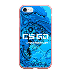 Чехол для iPhone 7/8 матовый с принтом CS GOHyper beast(cold style) , Силикон | Область печати: задняя сторона чехла, без боковых панелей | hyper beast | кс го | скоростной зверь