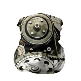 Бандана-труба 3D с принтом Двигатель , 100% полиэстер, ткань с особыми свойствами — Activecool | плотность 150‒180 г/м2; хорошо тянется, но сохраняет форму | двигатель | механизм | мотор