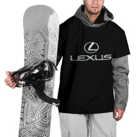 Накидка на куртку 3D с принтом lexus , 100% полиэстер |  | Тематика изображения на принте: brand | car | japan | lexus | logo | toyota motor | автомобиль | лексус | логотип | марка | япония