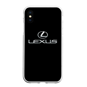 Чехол для iPhone XS Max матовый с принтом lexus , Силикон | Область печати: задняя сторона чехла, без боковых панелей | brand | car | japan | lexus | logo | toyota motor | автомобиль | лексус | логотип | марка | япония
