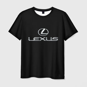 Мужская футболка 3D с принтом lexus , 100% полиэфир | прямой крой, круглый вырез горловины, длина до линии бедер | brand | car | japan | lexus | logo | toyota motor | автомобиль | лексус | логотип | марка | япония