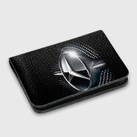 Картхолдер с принтом с принтом Mercedes-Benz , натуральная матовая кожа | размер 7,3 х 10 см; кардхолдер имеет 4 кармана для карт; | car | germany | logo | make | mercedes benz | автомобиль | германия | логотип | марка | мерседес бенц