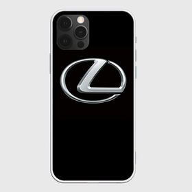 Чехол для iPhone 12 Pro Max с принтом Lexus , Силикон |  | Тематика изображения на принте: brand | car | japan | lexus | logo | toyota motor | автомобиль | лексус | логотип | марка | япония